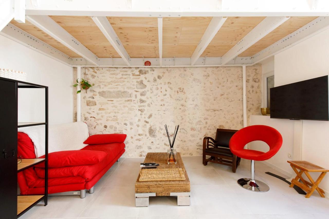 Superb Air-Conditioned Loft In The Heart Of Viel Antibes Leilighet Eksteriør bilde