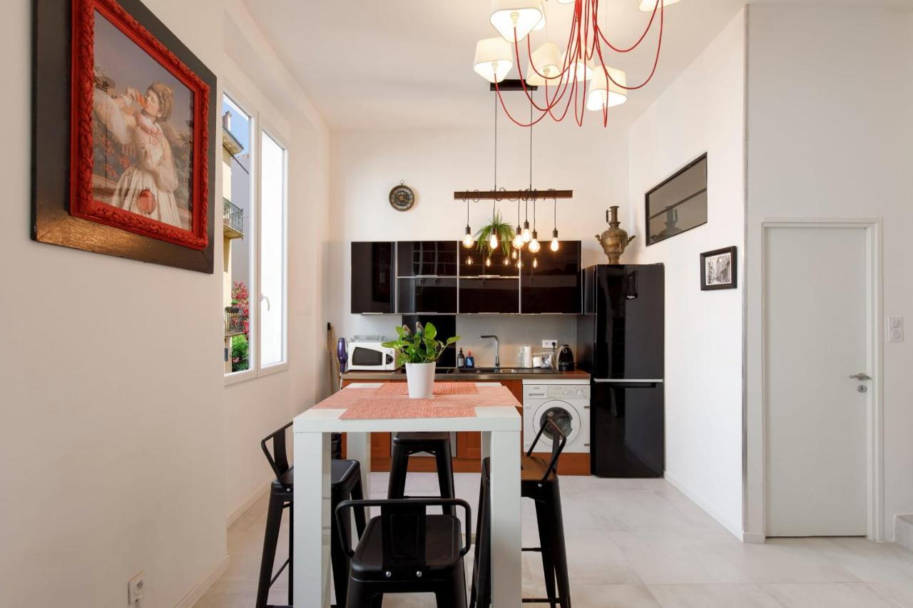 Superb Air-Conditioned Loft In The Heart Of Viel Antibes Leilighet Eksteriør bilde